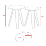 Set x2 Mesas Mamba Duna 50 cm - Mesas | Bylmo