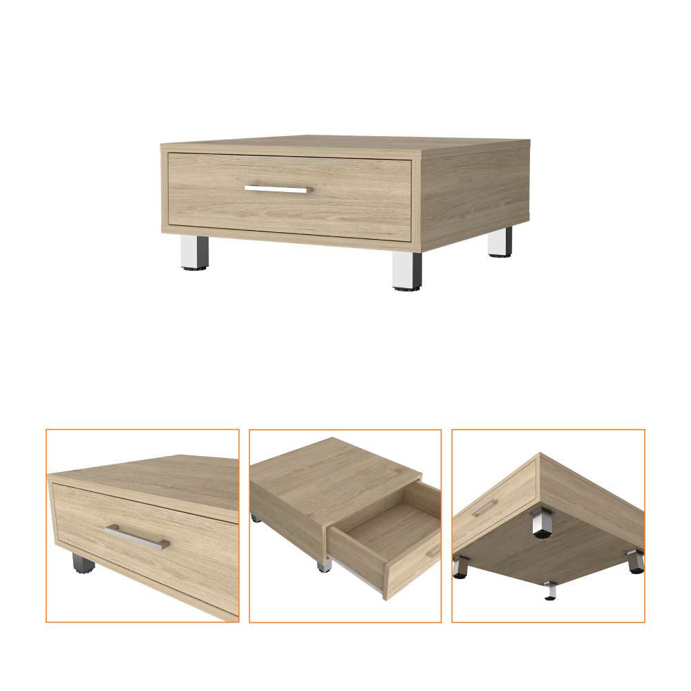 Mesa Beijing Plus Rovere 60 cm con Un Cajón - Mesas | Bylmo