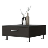 Mesa de Centro Beijing Plus Wengue 60x26.3cm Rectangular con Patas y con Compartimientos - Mesas | Bylmo