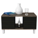 Mesa de Centro Bellagio Siena 79x42cm Rectangular con Patas y con Compartimientos - Mesas | Bylmo