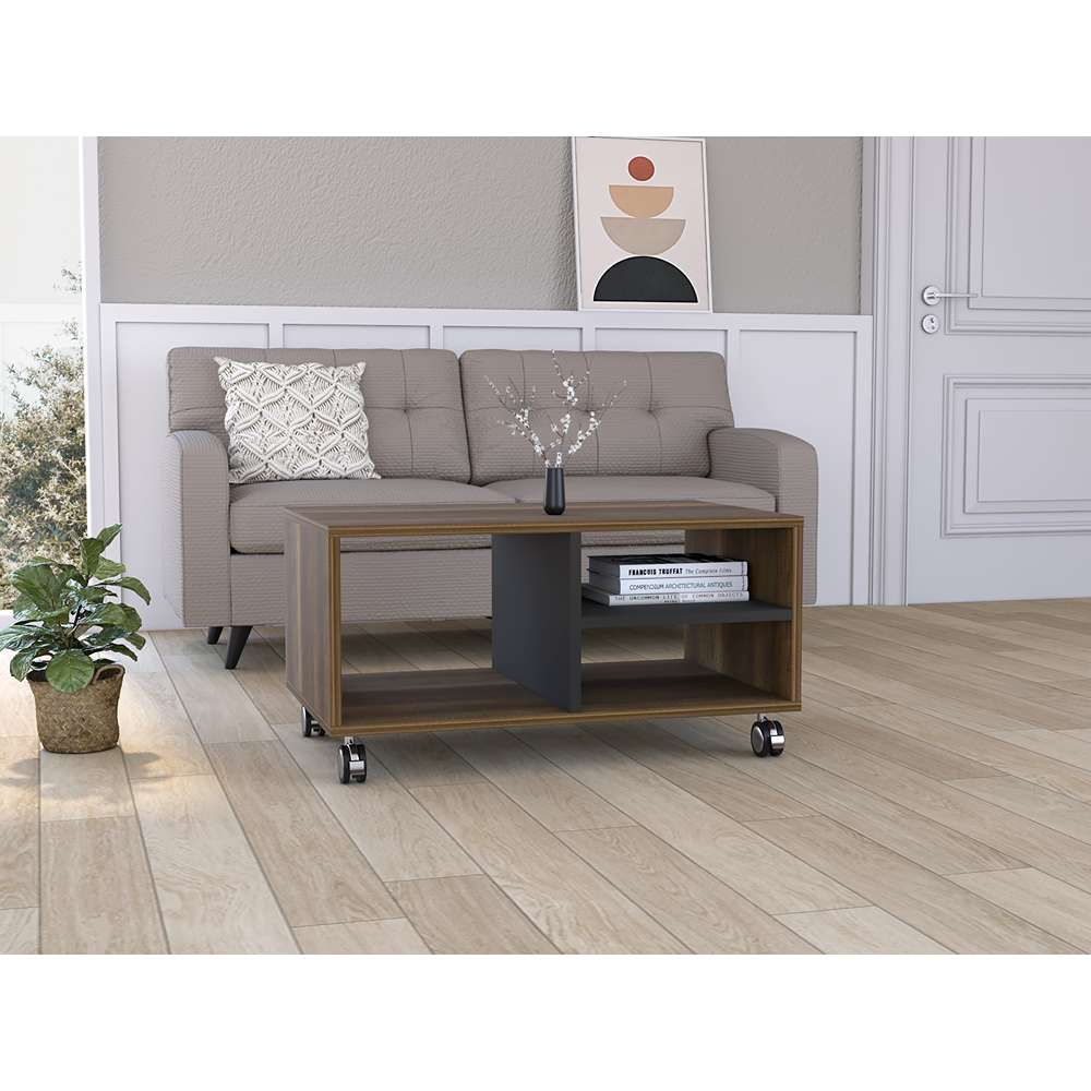 Mesa Classic Caramelo 80 cm con Entrepaños - Mesas | Bylmo