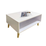 Mesa King Blanco 80 cm Rectangular - Mesas | Bylmo