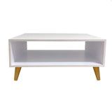 Mesa King Blanco 80 cm Rectangular - Mesas | Bylmo