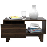 Mesa de Centro Portanova Habano 78.5x42cm Rectangular con Patas y con Compartimientos - Mesas | Bylmo