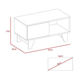Mesa Ponova Wengue 78 cm con Un Cajón - Mesas | Bylmo