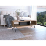 Mesa Vegas Miel y Plomo 101 cm Rectangular - Mesas | Bylmo