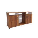 Mesa para TV Urban Caramelo 140x70cm Para TV Hasta 60 Pulgadas con Dos Cajones y con Patas - Muebles de TV | Bylmo