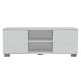 Rack Aurora Blanco 142 cm con Dos Puertas - Muebles para TV | Bylmo