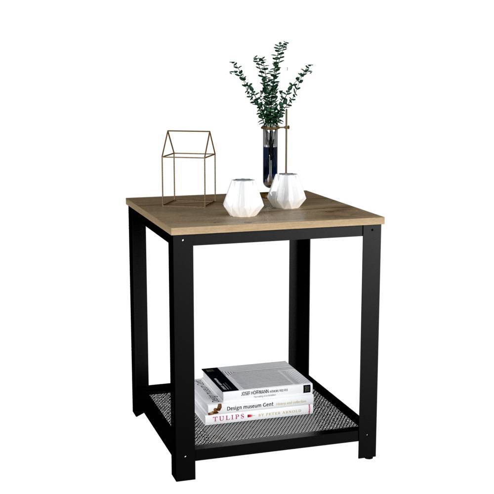 Mesa Ferrato Duna 47 cm con Entrepaño Metálico - Mesas | Bylmo
