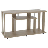 Mesa para TV Lannes Rovere 120.9x67cm Para TV Hasta 55 Pulgadas sin Cajones y con Patas - Muebles para TV | Bylmo