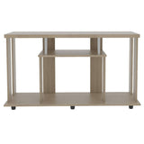 Mesa para TV Lannes Rovere 120.9x67cm Para TV Hasta 55 Pulgadas sin Cajones y con Patas - Muebles para TV | Bylmo