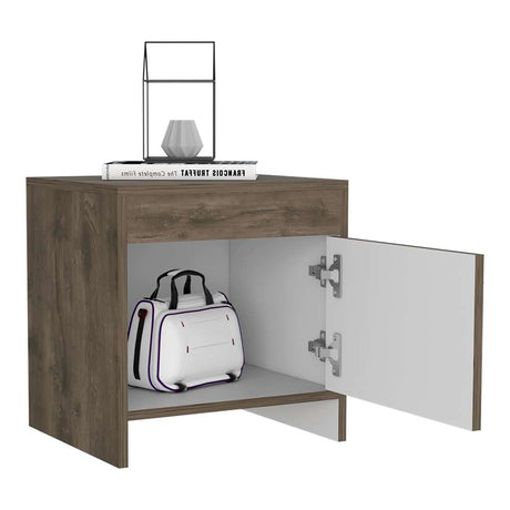 Mesa de Noche Colore Bellota 40x41.6cm con Una Puerta - Mesas de Noche | Bylmo