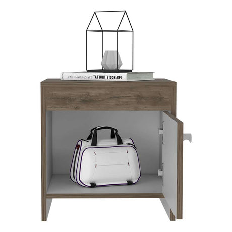 Mesa de Noche Colore Bellota 40x41.6cm con Una Puerta - Mesas de Noche | Bylmo