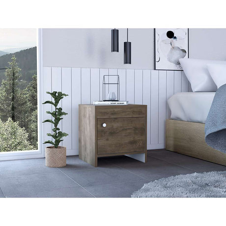 Mesa de Noche Colore Bellota 40x41.6cm con Una Puerta - Mesas de Noche | Bylmo