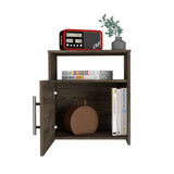 Mesa de Noche Nordico Coñac 50 cm con Una Puerta - Mesas de Noche | Bylmo