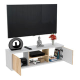 Rack de TV Good Duna 120x35cm para TV Hasta 50 Pulgadas y con Cuatro Compartimientos - Muebles para TV | Bylmo