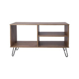 Rack Lion Amareto 110 cm con Entrepaños - Muebles para TV | Bylmo