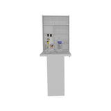 Mesa Vatta Blanco 60x80cm sin Cajones y sin Portabotellas - Bares | Bylmo