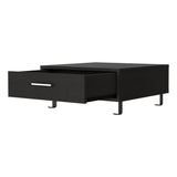 Mesa de Centro Beijing Wengue 60x26cm Rectangular con Patas y con Compartimientos - Mesas de Centro | Bylmo