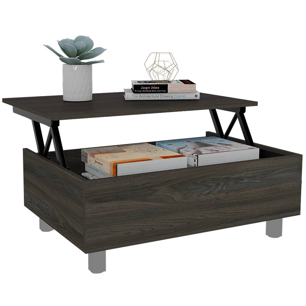 Mesa Gambia Carbón 80 cm Transformable - Mesas | Bylmo