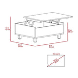 Mesa Gambia Carbón 80 cm Transformable - Mesas | Bylmo