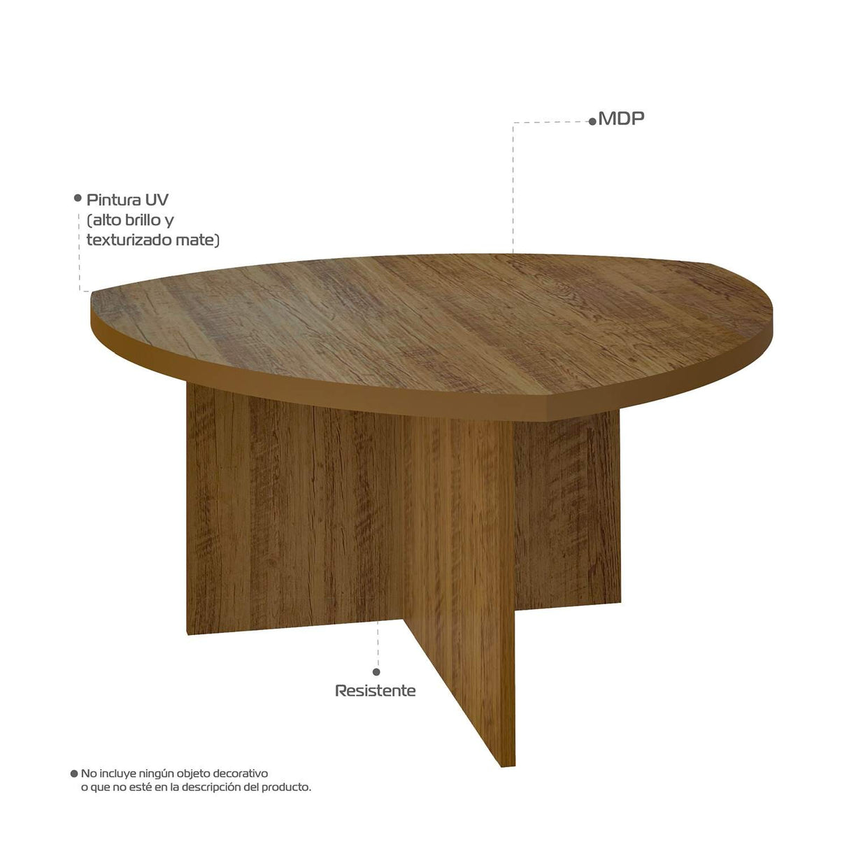 Mesa de Centro Reuleaux Pino 76 cm Triangular Moderno - Mesas de Centro | Bylmo
