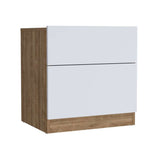 Mesa de Noche Nebraska Miel 50x52.6cm con Un Cajón y con Una Puerta - Mesas de Noche | Bylmo