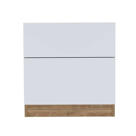 Mesa de Noche Nebraska Miel 50x52.6cm con Un Cajón y con Una Puerta - Mesas de Noche | Bylmo