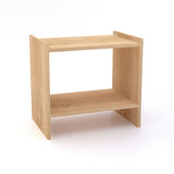 Mesa de Noche Orleans Duna 45 cm con Entrepaño - Mesas de Noche | Bylmo