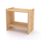 Mesa de Noche Orleans Duna 45 cm con Entrepaño - Mesas de Noche | Bylmo