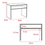 Mesa de Noche Tolosa Blanco 38 cm Minimalista - Mesas de Noche | Bylmo