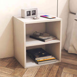 Mesa de Noche Versalles Blanco 35 cm con Compartimiento - Mesas de Noche | Bylmo