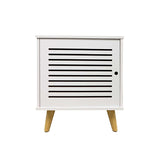 Mesa de Noche x 2 Tolú Blanco 40 cm con Cajón - Mesas de Noche | Bylmo