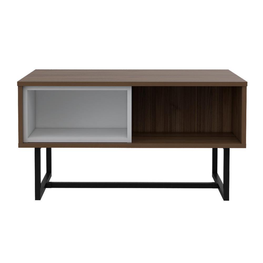 Mesa Pergamo Plus Gales y Blanco 79 cm Rectangular - Mesas | Bylmo