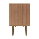 Rack Ecuador Almendra 136 cm con Dos Puertas - Muebles para TV | Bylmo