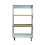 Mesa para TV Flow Blanco 60 cm con Biblioteca - Combos Sala | Bylmo