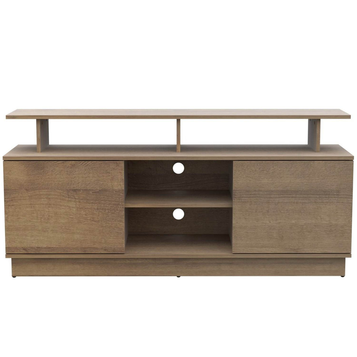 Mesa para TV Amaretto 140x66cm Para TV Hasta 60 Pulgadas sin Cajones - Muebles de TV | Bylmo