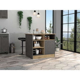 Isla de Cocina Imantra Onix y Macadamia 100 cm - Cocinas | Bylmo