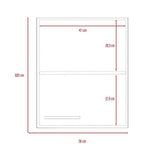 Mueble Auxiliar Manchester Ceniza 50 cm con Una Puerta - Cocinas | Bylmo