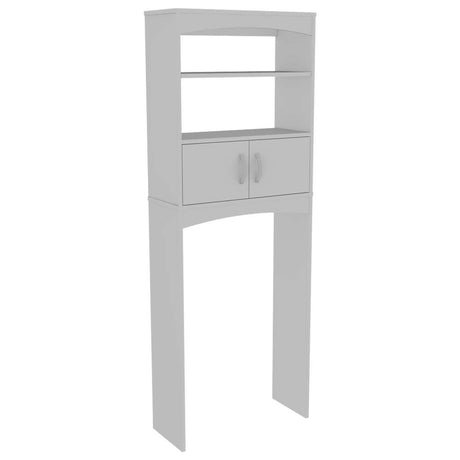 Ahorrador de Espacio para Baño Malta Blanco 60.6x165cm con Un Cajón y con Un Entrepaño - Gabinetes | Bylmo