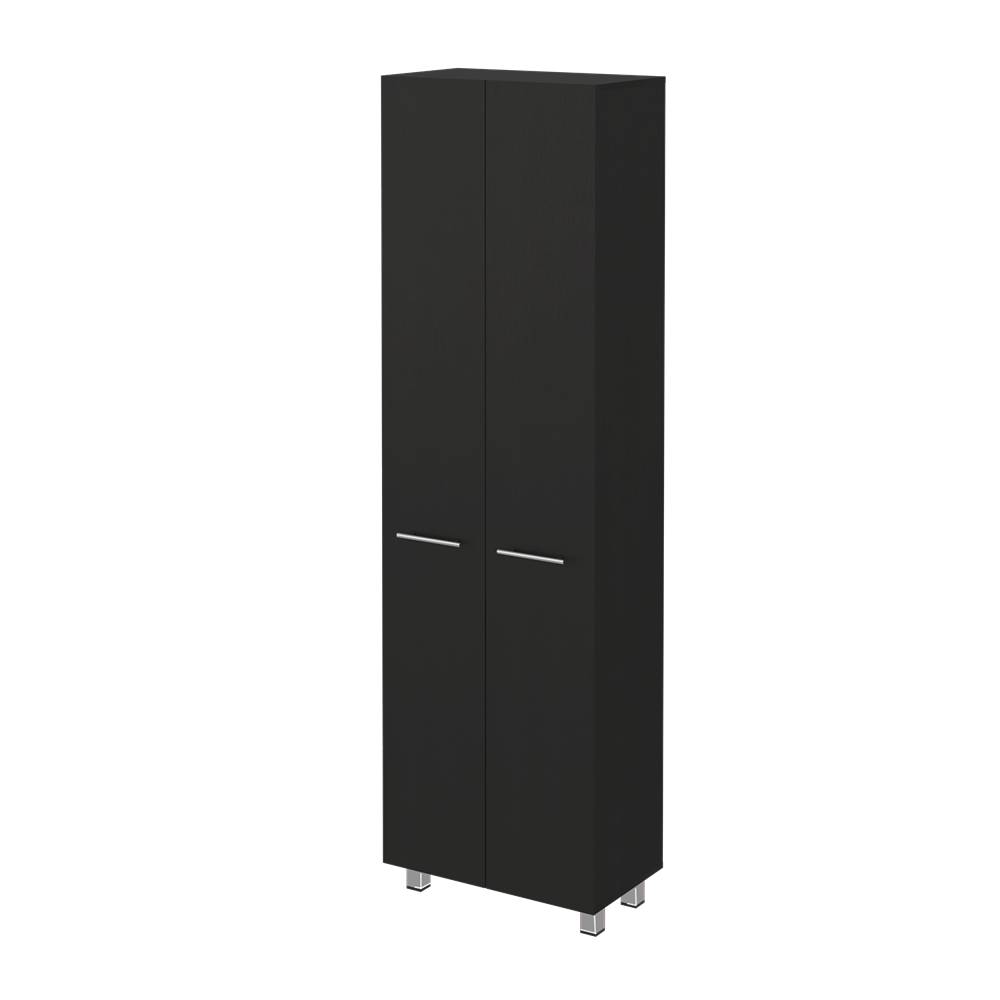Alacena Baleare Wengue 59.2x200cm con Dos Puertas - Muebles Organizadores | Bylmo