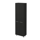 Alacena Baleare Wengue 59.2x200cm con Dos Puertas - Muebles Organizadores | Bylmo
