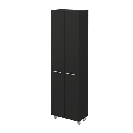 Alacena Baleare Wengue 59.2x200cm con Dos Puertas - Muebles Organizadores | Bylmo