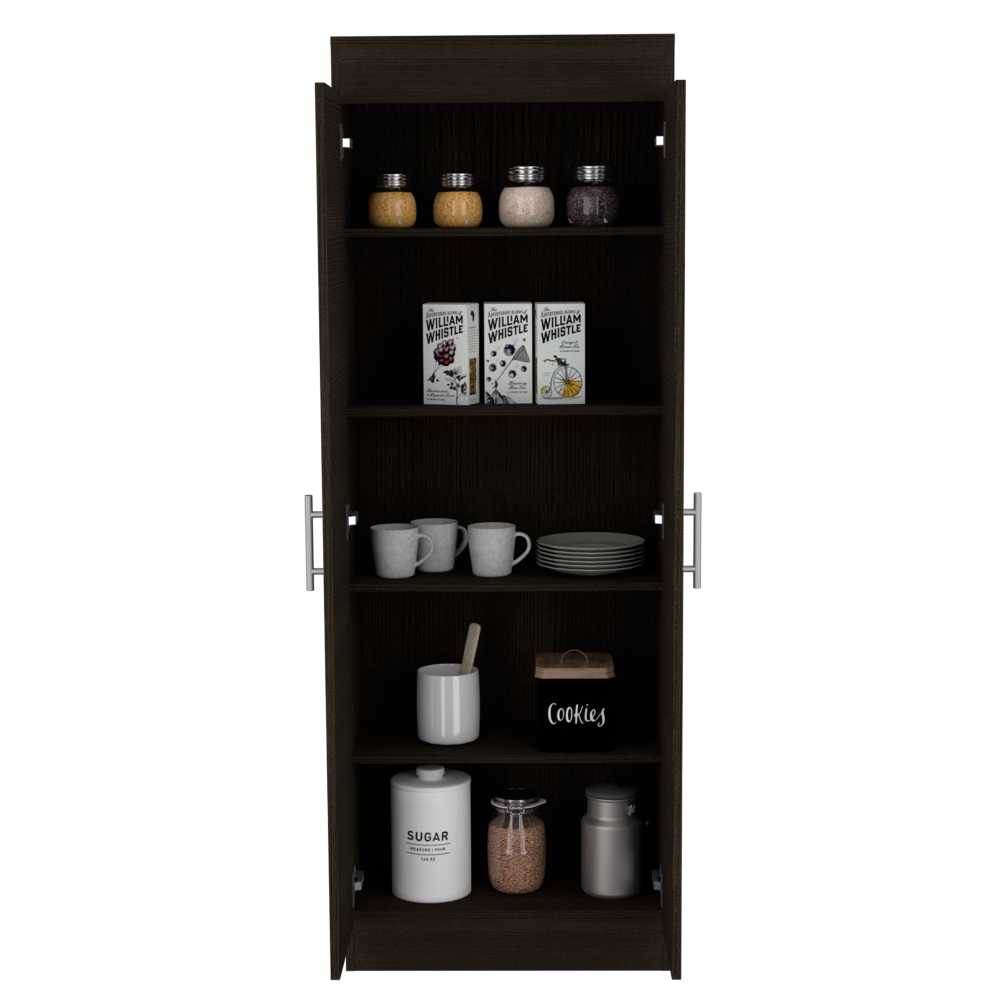 Alacena Nepal Wengue 60 cm con Dos Puertas - Muebles Organizadores | Bylmo
