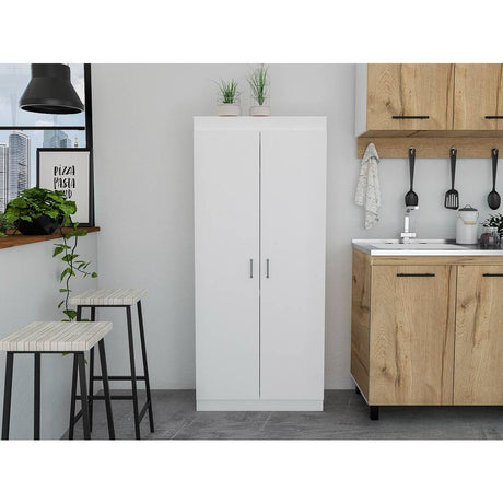 Alacena Varese Plus Blanco 70 cm con Dos Puertas - Muebles Organizadores | Bylmo