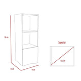 Mueble Auxiliar Piero Duna y Taupe 41 cm Rectangular - Repisas y Percheros | Bylmo