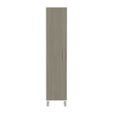Mueble de Aseo Laska Blanco Nacar 40x180cm con Una Puerta - Muebles Organizadores | Bylmo