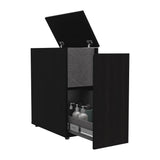 Mueble Auxiliar Allegra Wengue y Onix 26 cm con Una Puerta - Gabinetes | Bylmo