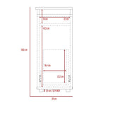 Mueble Auxiliar Allegra Wengue y Onix 26 cm con Una Puerta - Gabinetes | Bylmo