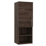Gabinete de Baño Barcelona Coñac 30x81.5cm Rectangular sin Espejo y con Dos Entrepaños - Gabinetes | Bylmo